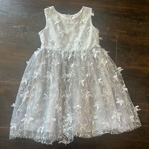 Stunning silver butterfly dress!